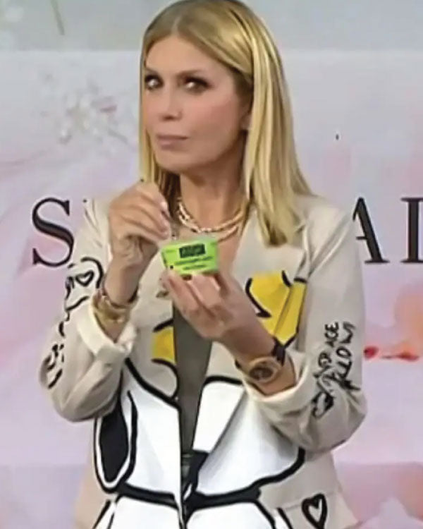 The Today Show 2025 Jill Martin Beige Snoopy Blazer