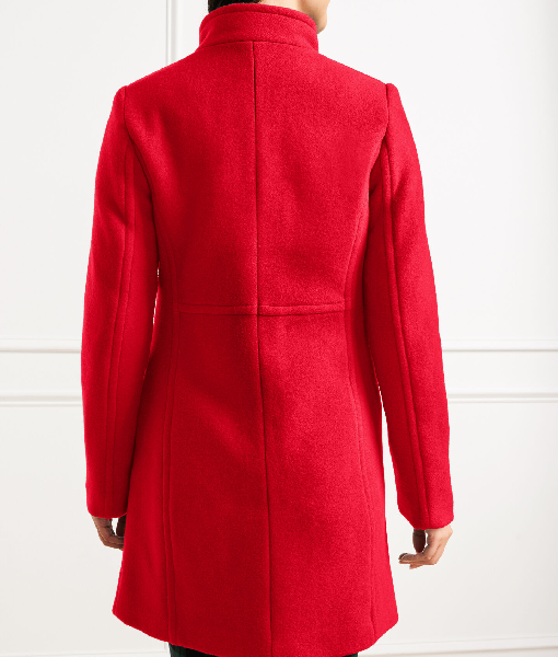 The Today Show 2025 Liz Kreutz Red Coat