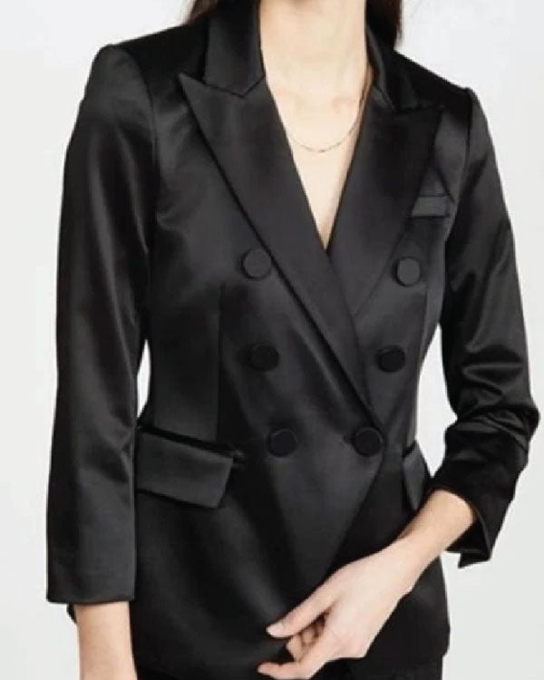 The Today Show 2025 Savannah Guthrie Satin Blazer