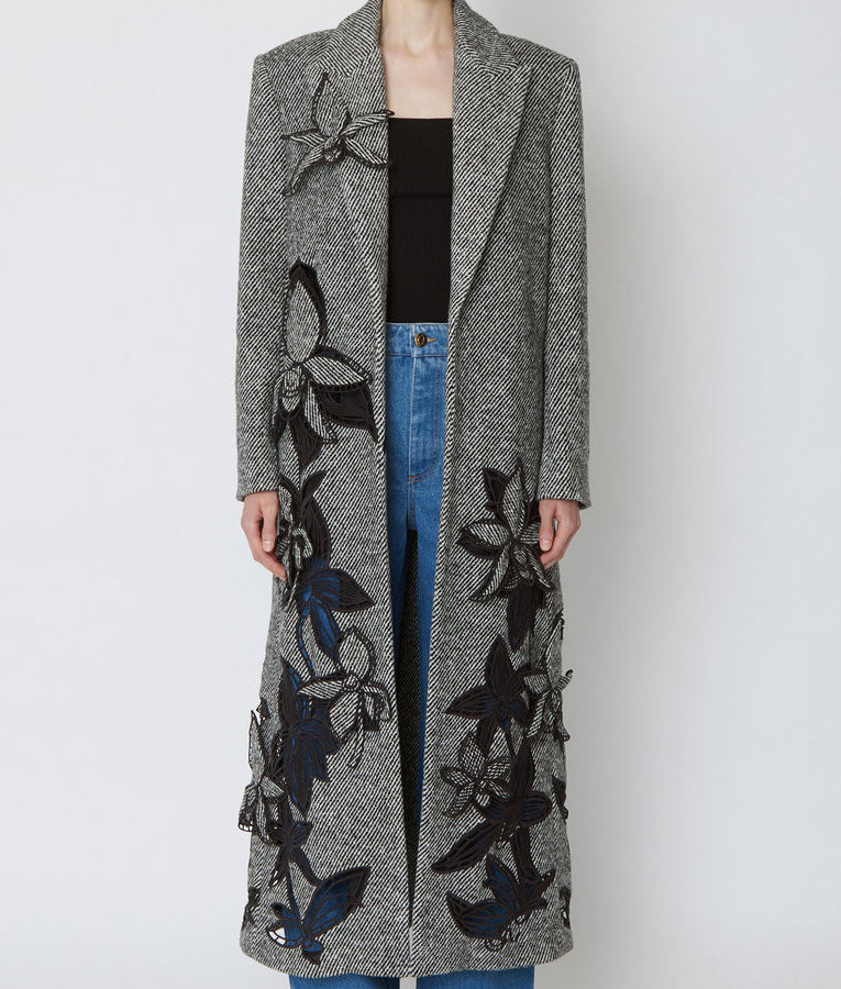 The Today Show Kerry Washington Floral Coat