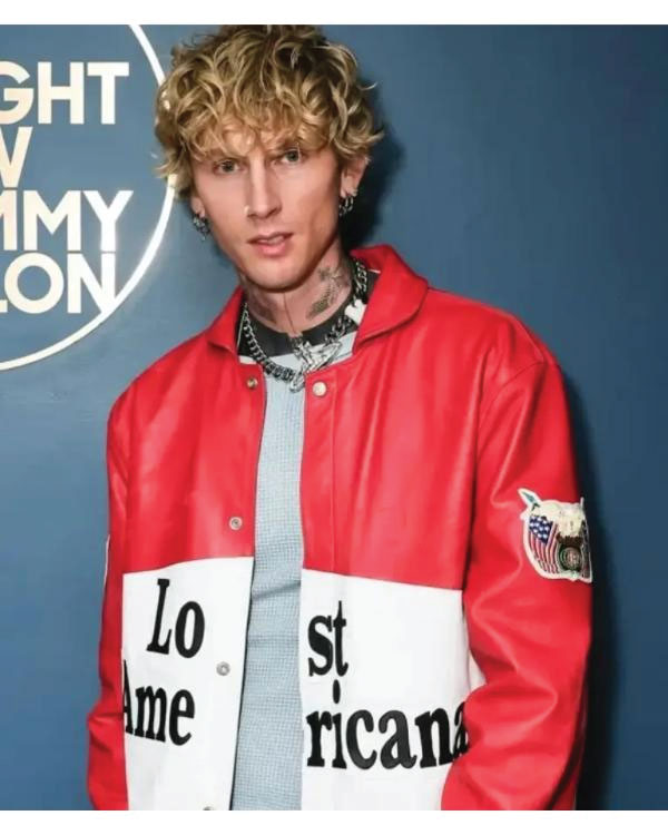 The Tonight Show MGK Lost Americana Red Jacket