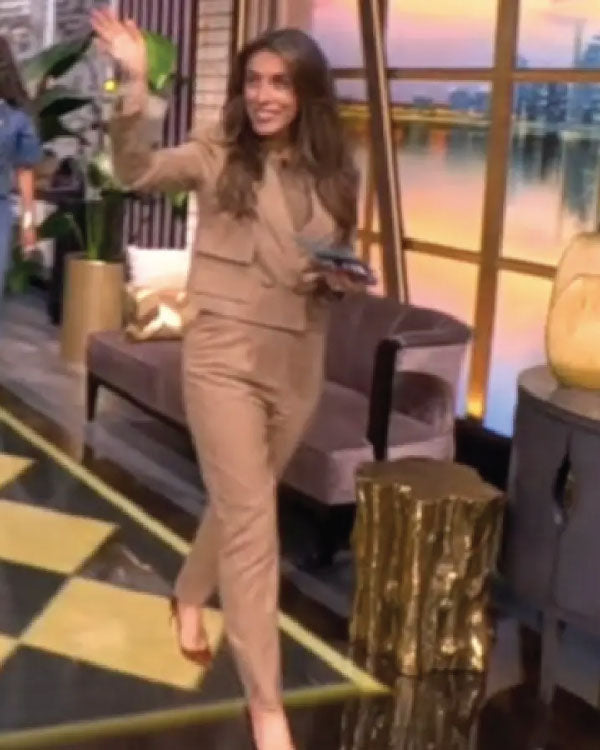 The View 2025 Alyssa Farah Griffin Cropped Blazer
