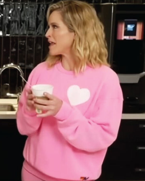 The View 2025 Sara Haines Heart Sweatshirt