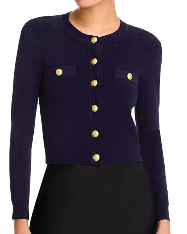 The View Alyssa Farah Griffin Navy Jacket