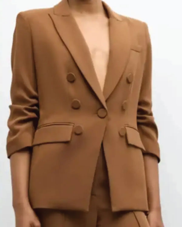 The View Joy Behar Brown Blazer