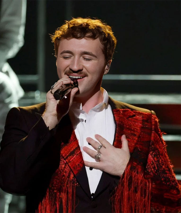 The Voice S026 Jeremy Beloate Fringed Blazer