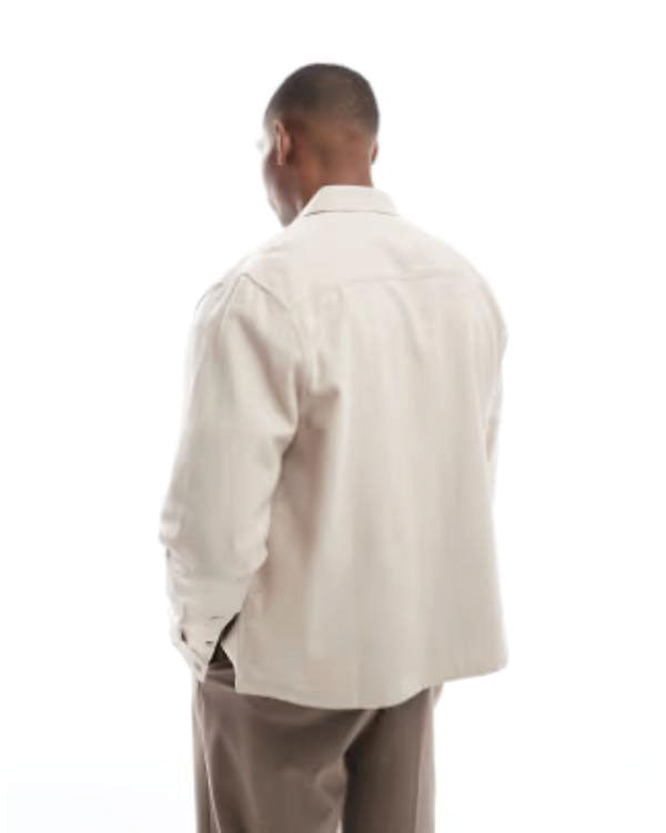 The Voice S28 Max Cooper Grey Oversized Shirt