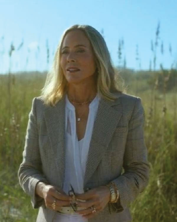 The Waterfront Maria Bello Blazer