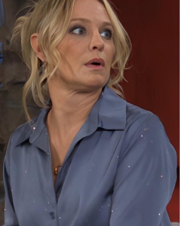 The Young And The Restless 2025 Sharon Newman Embellish Shirt