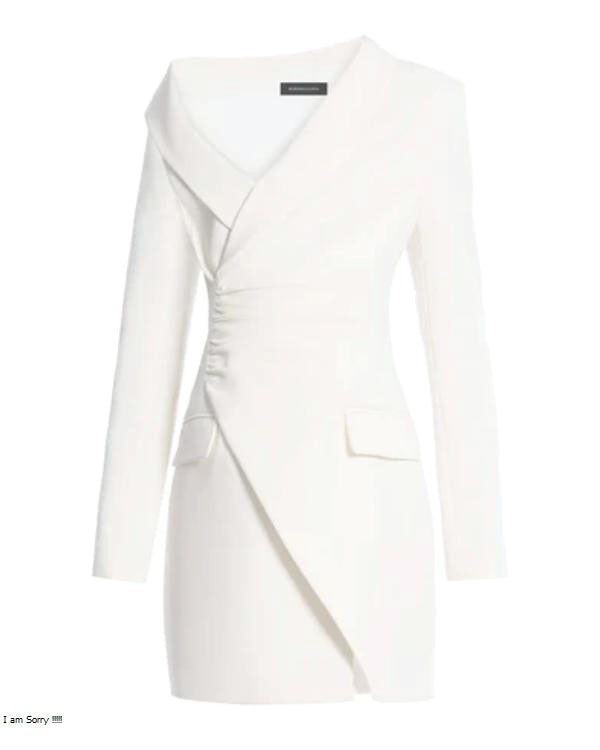 The Young And The Restless Sharon Case Asymmetric Blazer Dress