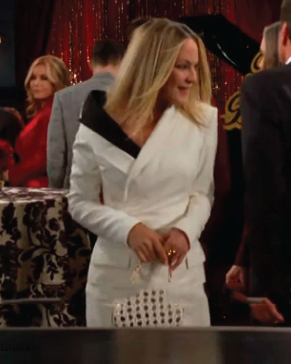 The Young And The Restless Sharon Case Asymmetric Blazer Dress