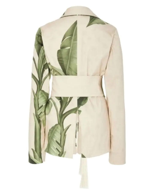 The Young and the Restless Nikki Reed Newman Leaf Printed Blazer