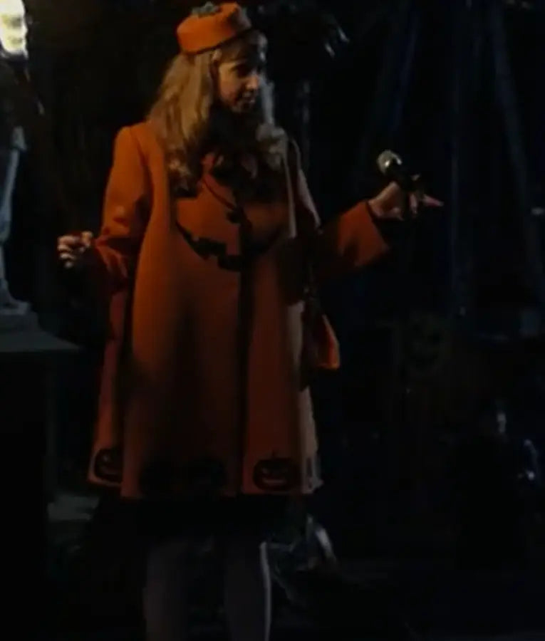 The Curse Of Bridge Hollow Lauren Lapkus Orange Halloween Coat