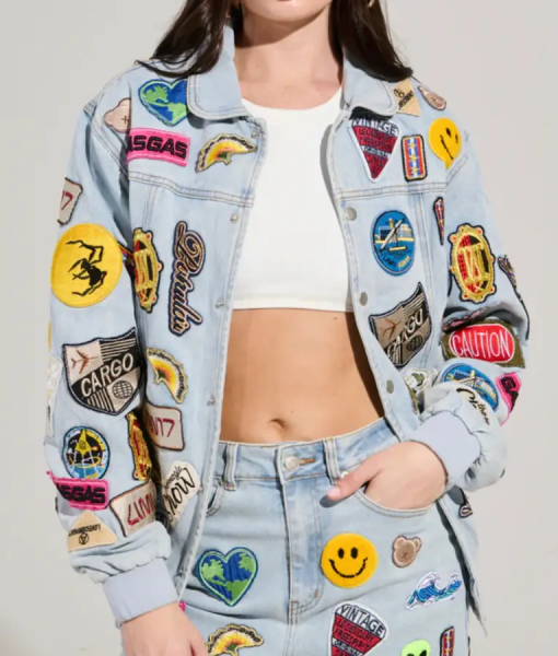 The Jennifer Hudson Show S03 Tabitha Brown Denim Jacket
