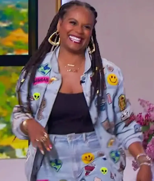 The Jennifer Hudson Show S03 Tabitha Brown Denim Jacket