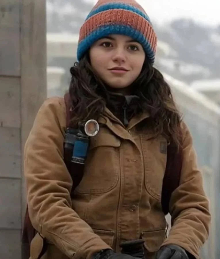 The Last Of Us S02 Isabela Merced Brown Jacket