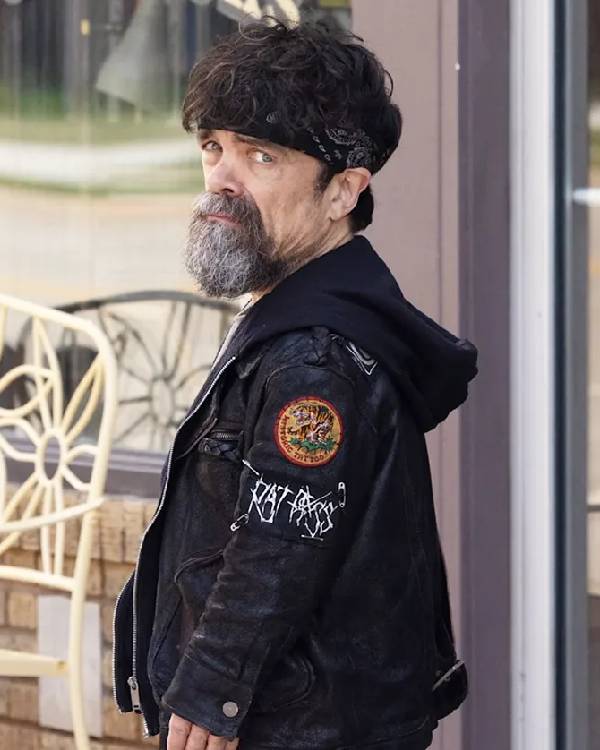The Lowdown S01 Peter Dinklage Black Leather Jacket