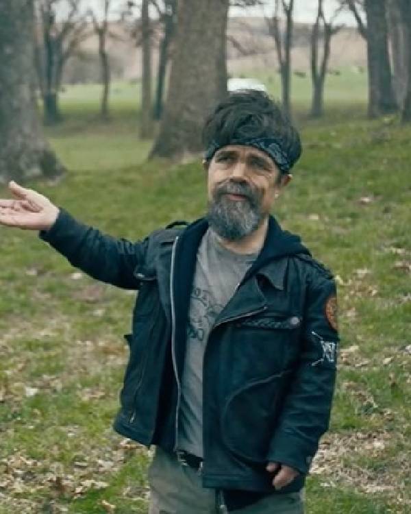 The Lowdown S01 Peter Dinklage Black Leather Jacket