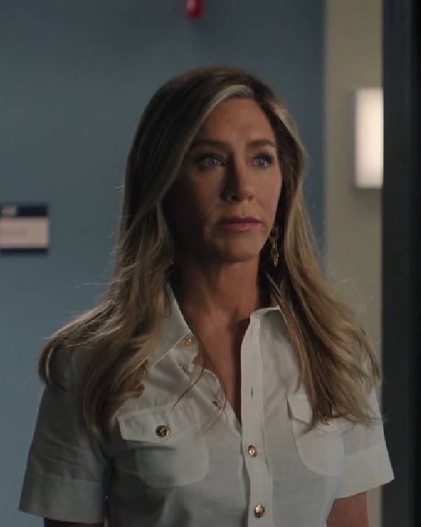 The Morning Show Jennifer Aniston White Top