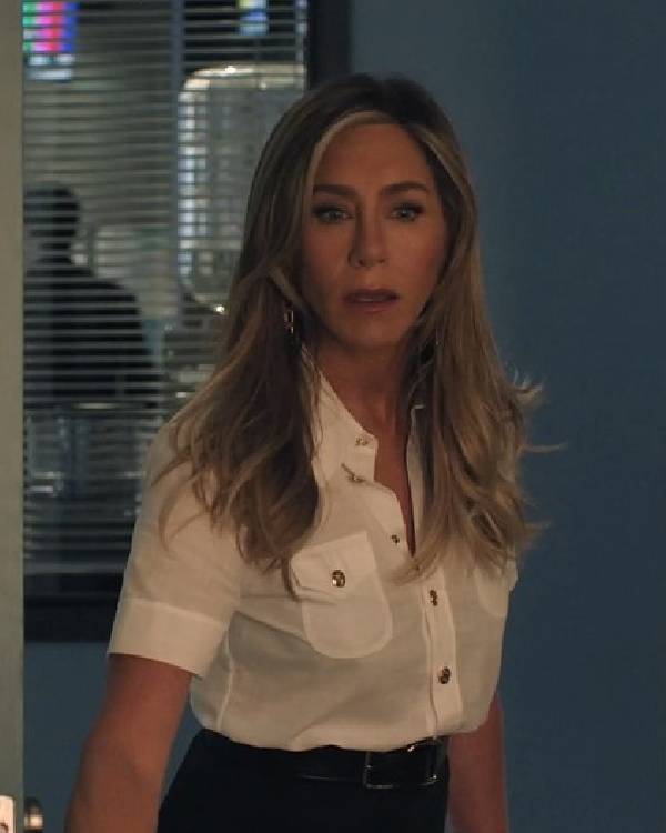 The Morning Show Jennifer Aniston White Top