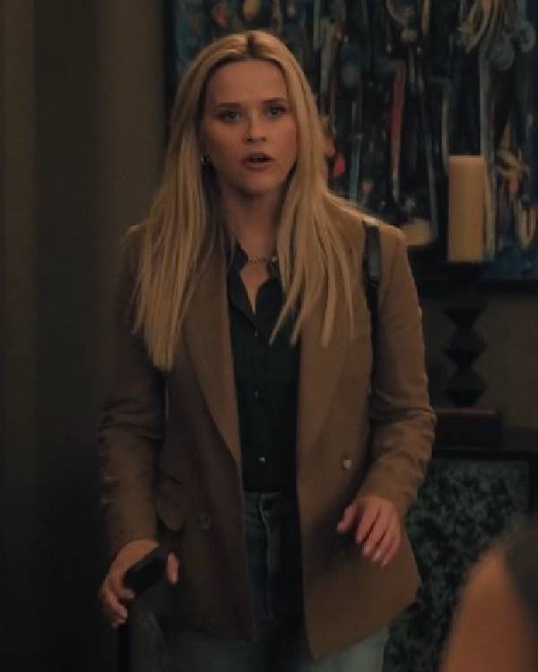 The Morning Show Reese Witherspoon Brown Blazer