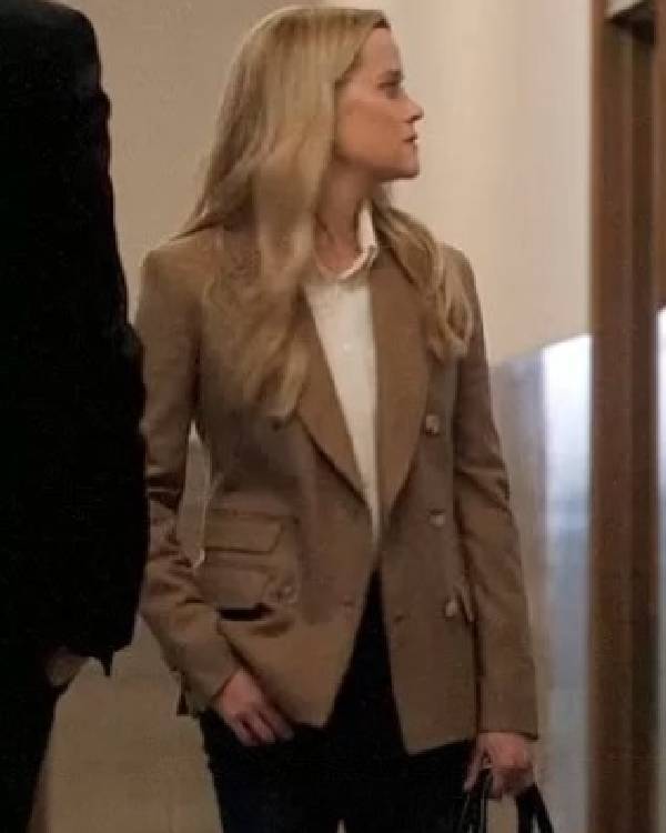The Morning Show Reese Witherspoon Brown Blazer