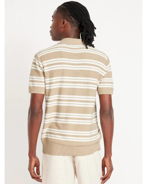 The Neighborhood S08 Hank Greenspan Beige Polo Top