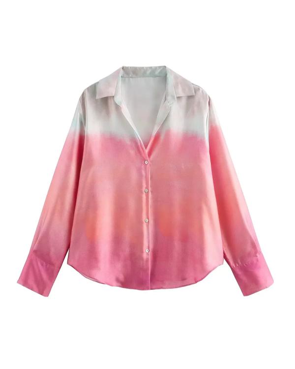 The Neighborhood S08 Tichina Arnold Pink Ombre Shirt