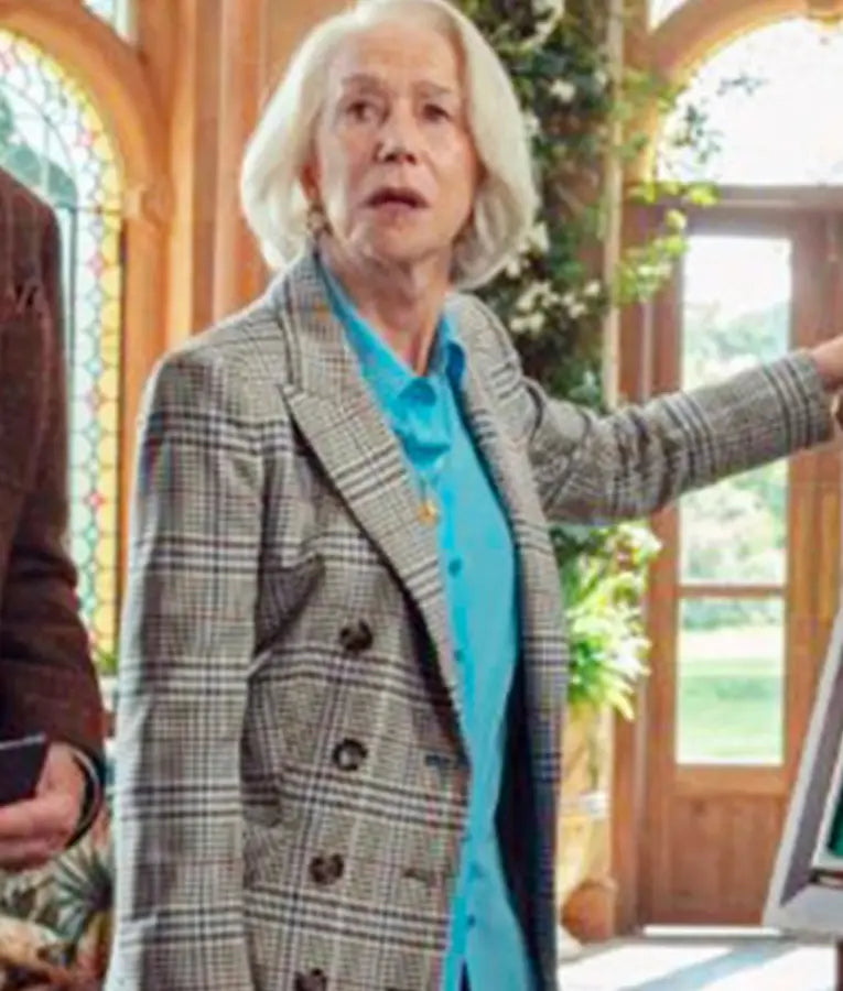The Thursday Murder Club 2025 Helen Mirren Blazer