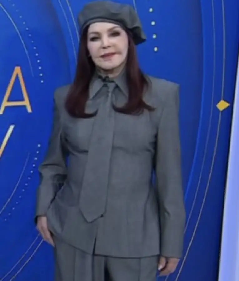 The Today Show 2025 Priscilla Presley Neck Tie Shirt