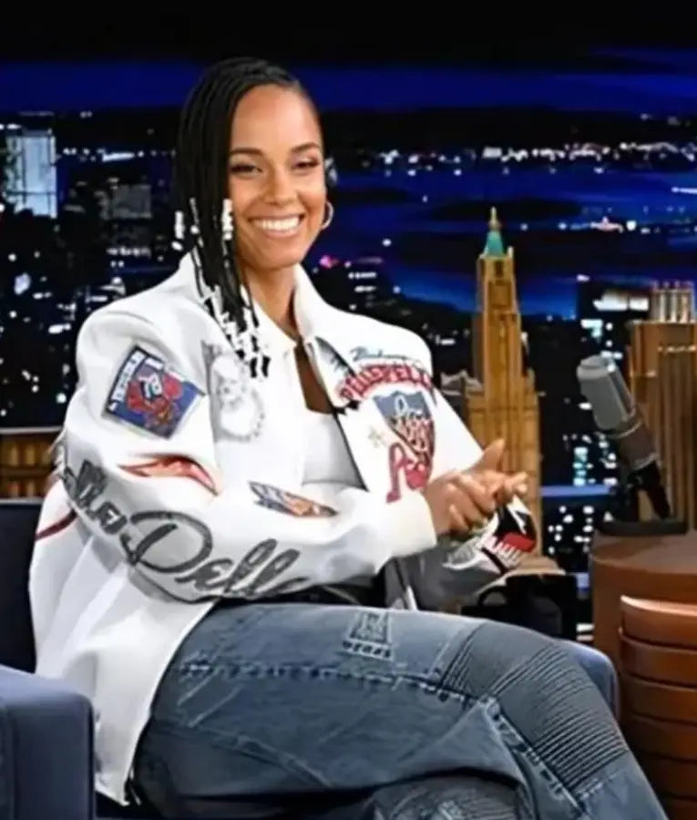 The Tonight Show Alicia Keys Bomber Jacket