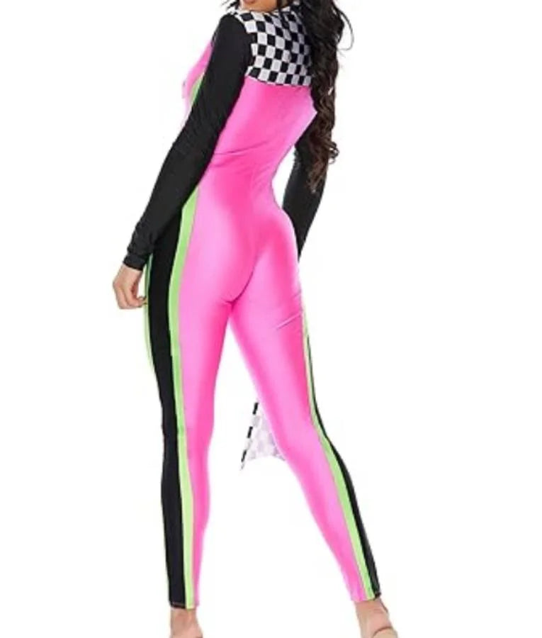 The Valley Brittany Cartwright Pink Racer Jumpsuit