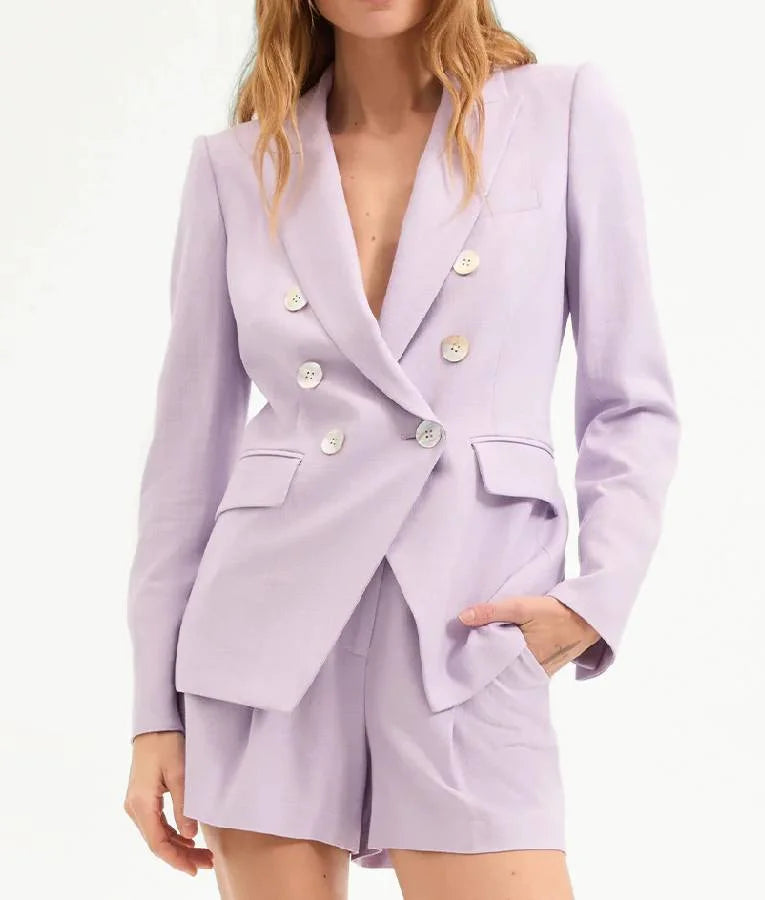 The View 2025 Alyssa Farah Griffin Lilac Blazer