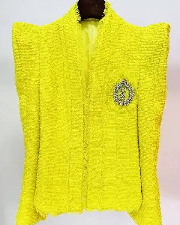 The View 2025 Jasmine Crockett Tweed Jacket