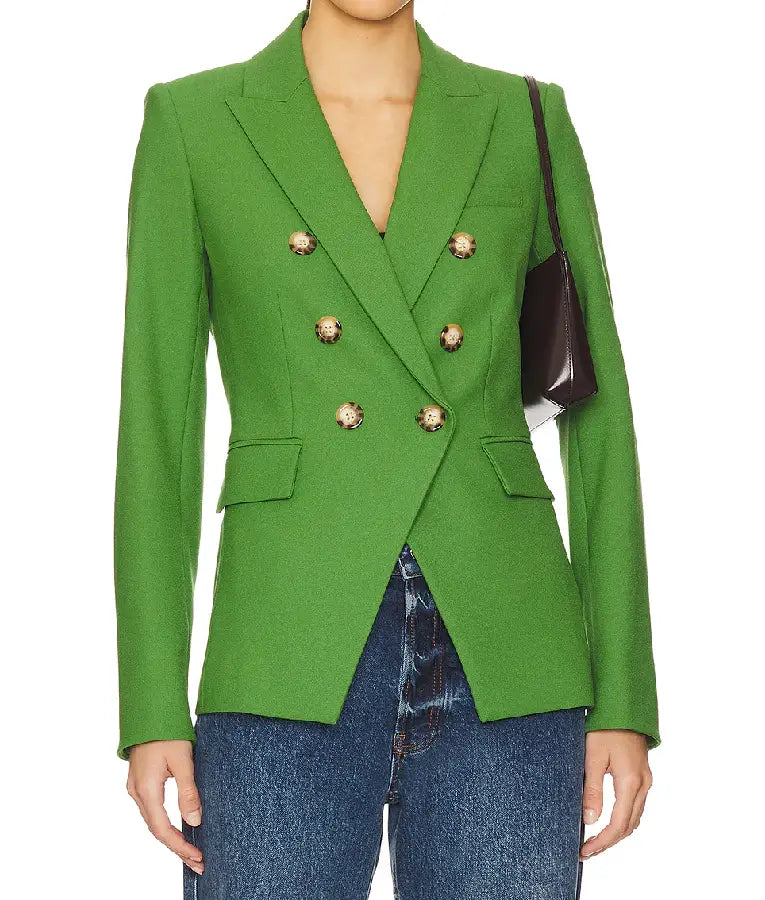 The View 2025 Joy Behar Green Double Breasted Blazer