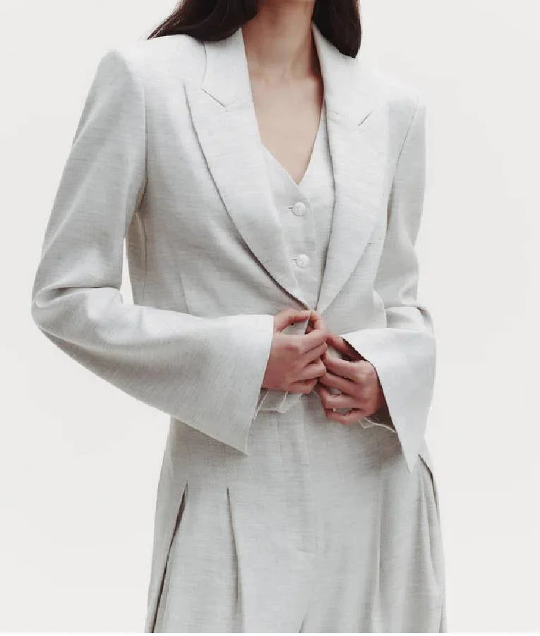 The View 2025 Sara Haines Cropped Blazer