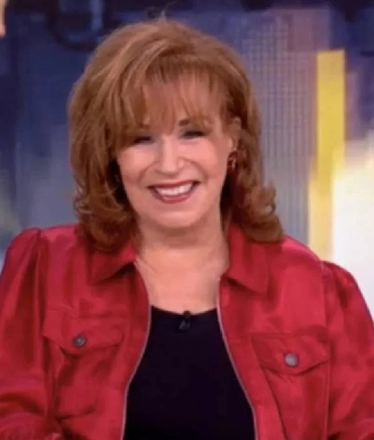 The View Joy Behar Satin Zipper Jacket