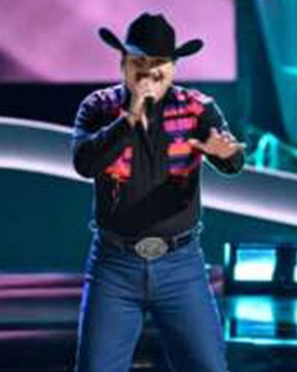 The Voice S28 Austin Gilbert Black Western Shirt