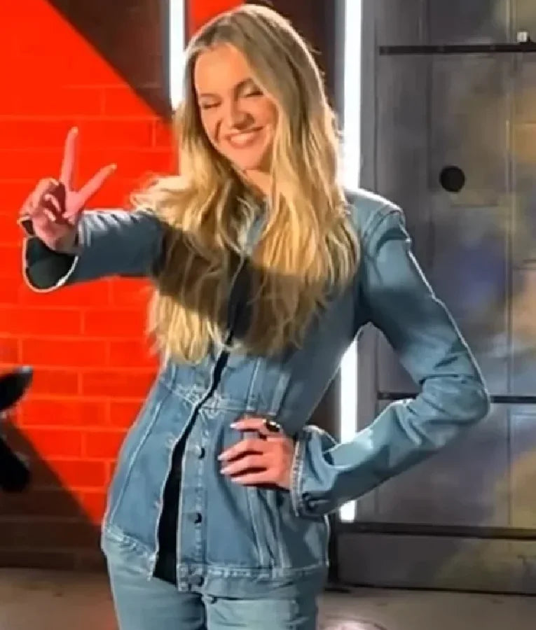 The Voice S28 Kelsea Ballerini Denim Jacket
