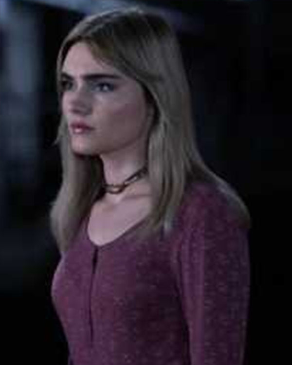 The Winchesters S01 Meg Donnelly Pink Floral Top