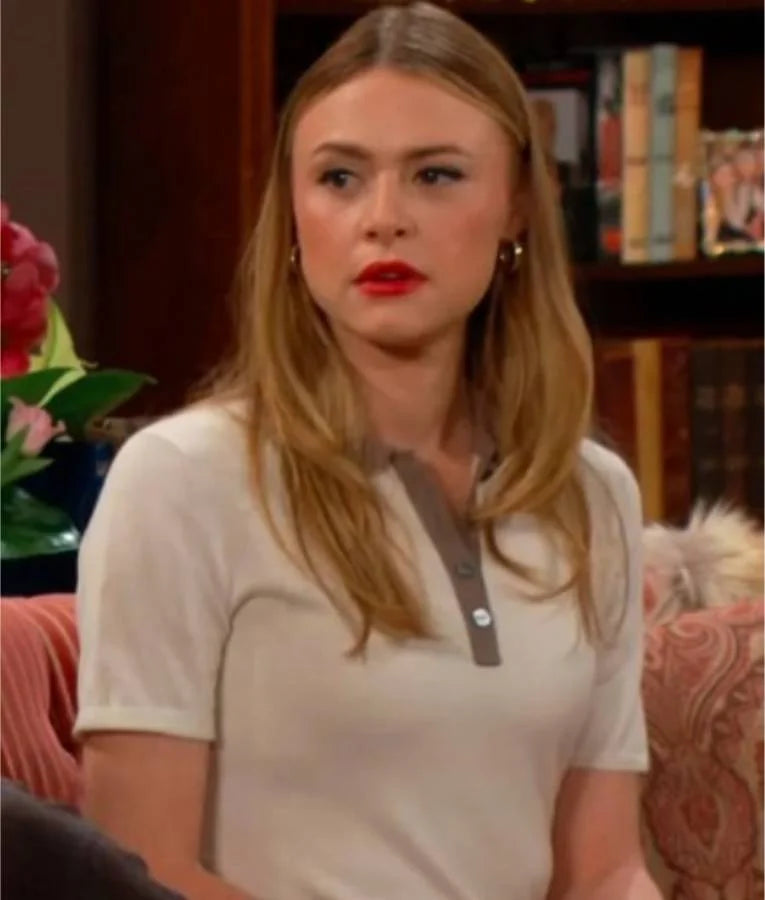 The Young and the Restless Claire Grace Polo Top