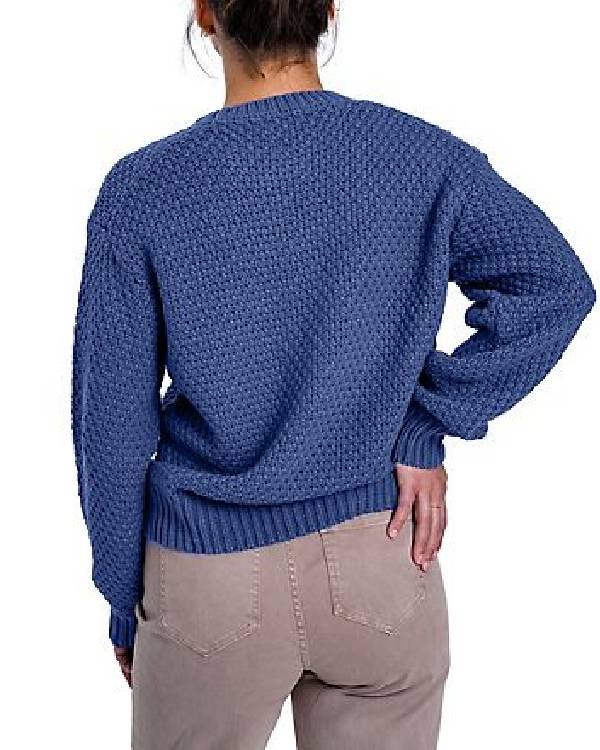 Today Molly Yeh Chicken Printed Sweater