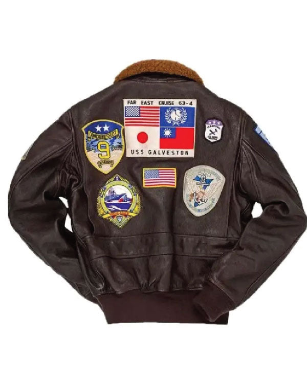 Tom Cruise Maverick Top Gun Leather Jacket