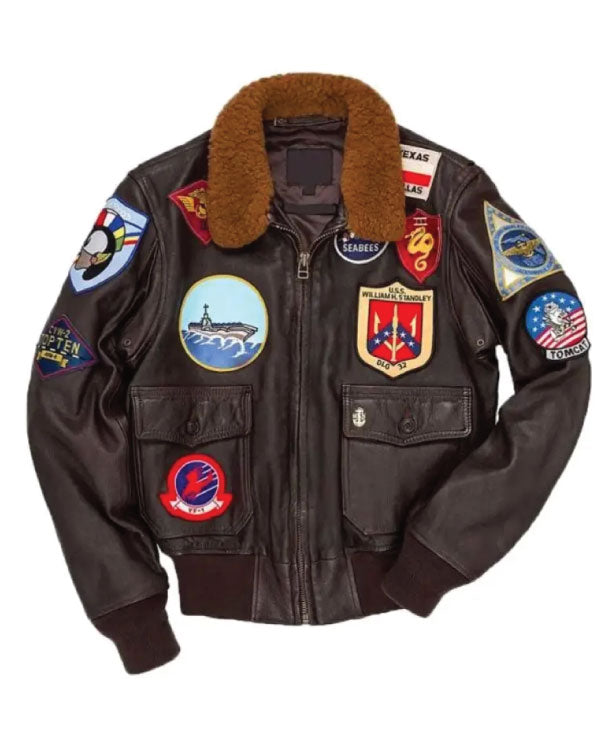 Tom Cruise Maverick Top Gun Leather Jacket
