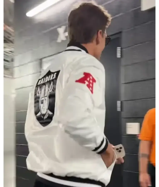 Tom Brady Raiders White Jacket