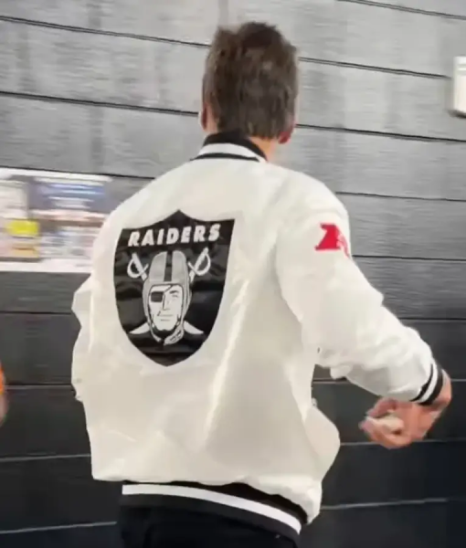 Tom Brady Raiders White Jacket