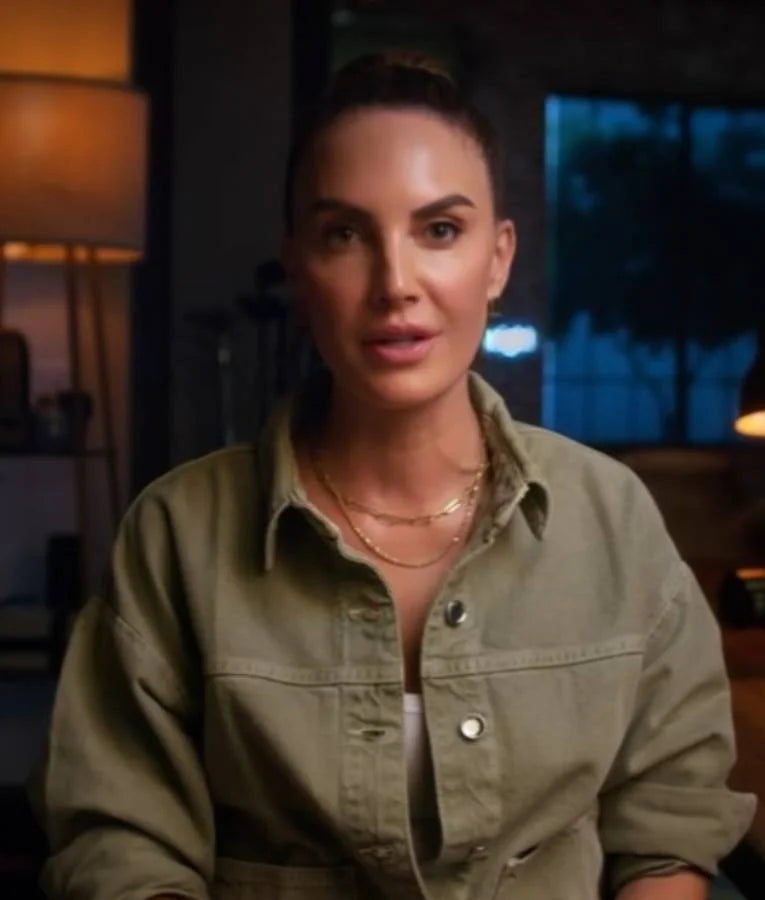 Toxic S01 Elizabeth Chambers Grey Shirt