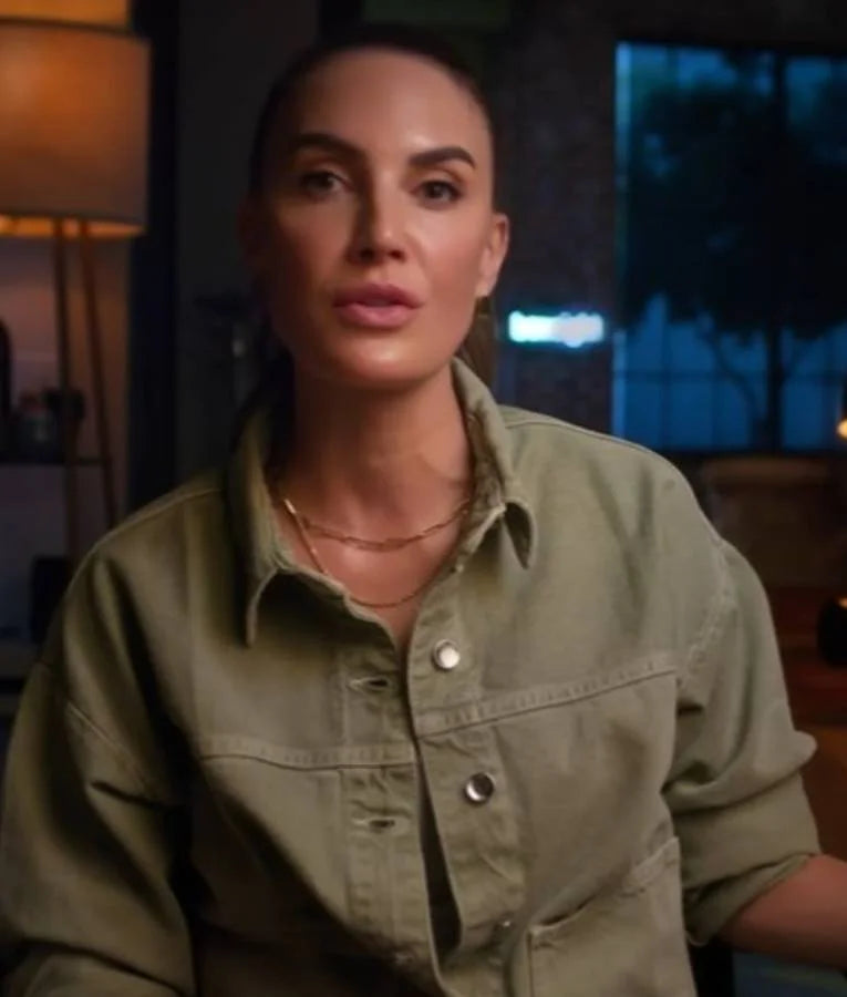 Toxic S01 Elizabeth Chambers Grey Shirt