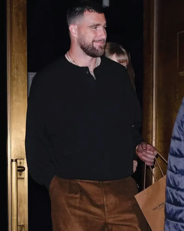 Travis Kelce NYC Black Sweatshirt