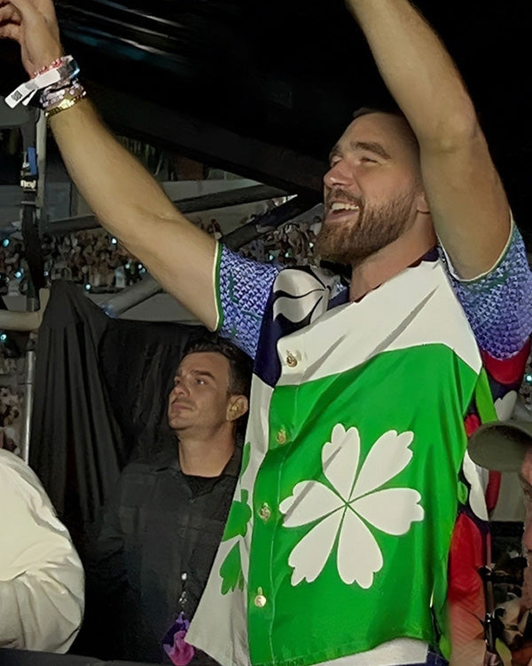 Travis Kelce Argentina Eras Tour Floral Shirt